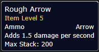 WoW Classic Era Rough Arrow * 200 Details MMOJUGG WoW Classic: Era EU (60) Rough Arrow * 200 Details View of Item Function and Use
