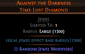 MMOJUGG Path of Exile 2 Against the Darkness Time-Lost Diamond Details View of Item Function and Use