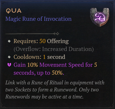 MMOJUGG Diablo 4 Qua Details View of Item Function and Use