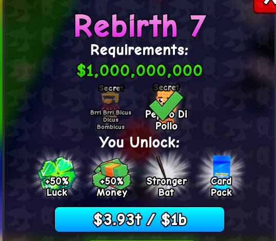 MMOJUGG Plants vs Brainrots Rebirth 7 Bundle Buying Page Display