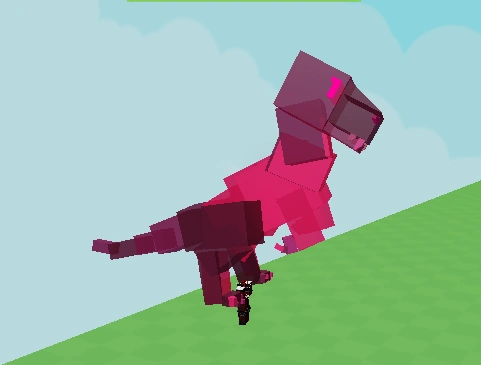 MMOJUGG Grow A Garden Nightmare T-rex Details View of Item Function and Use