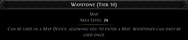MMOJUGG Path of Exile 2 Waystone (Tier 10) * 60 Details View of Item Function and Use