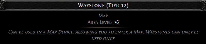 MMOJUGG Path of Exile 2 Waystone (Tier 12) * 60 Details View of Item Function and Use