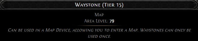 MMOJUGG Path of Exile 2 Waystone (Tier 15) corrupted* 60 Details View of Item Function and Use