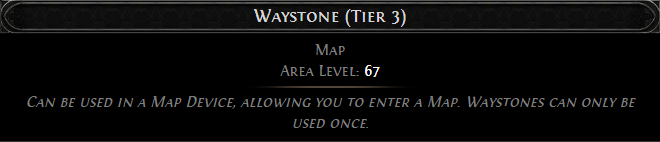 MMOJUGG Path of Exile 2 Waystone (Tier 3) * 60 Details View of Item Function and Use