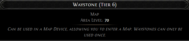 MMOJUGG Path of Exile 2 Waystone (Tier 6) * 60 Details View of Item Function and Use