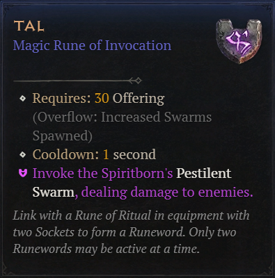 MMOJUGG Diablo 4 Tal Details View of Item Function and Use