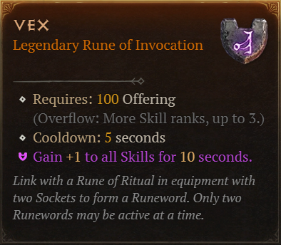 MMOJUGG Diablo 4 Vex Details View of Item Function and Use