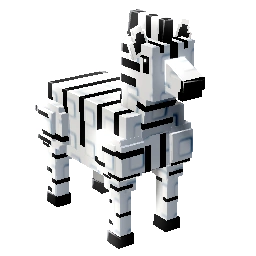 MMOJUGG Grow A Garden Zebra Details View of Item Function and Use