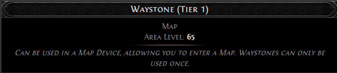 MMOJUGG Path of Exile 2 Waystone (Tier 1) * 60 Details View of Item Function and Use