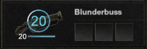 Weapon Mastery Blunderbuss 1-20